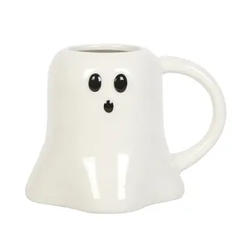 Ghost Shaped Spooky Mug